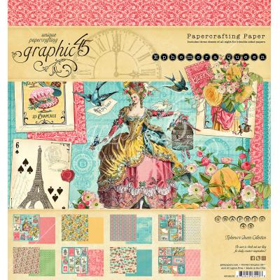 Graphic 45 Ephemera Queen - Paper Pad